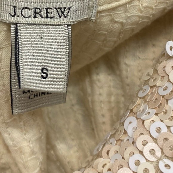 Light pink JCrew sequins tank top. Buy one get one free. See description - Picture 4 of 4